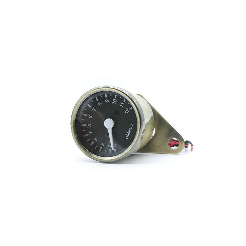 Tacómetro mecánico Universal, velocímetro para motocicleta Cruiser Cafe Racer CB