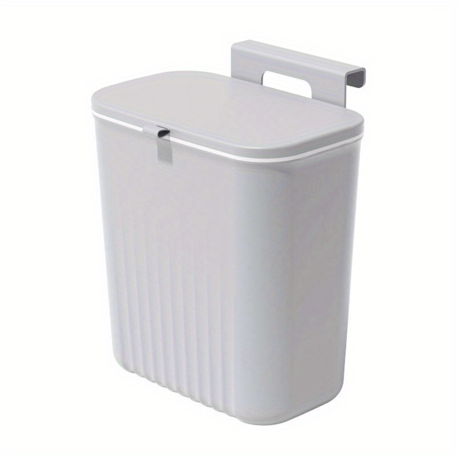 Bote de basura colgante de gran capacidad, contenedor de basura que ahorra espacio para cocina, oficina, baño, cesta de basura Pochacco: Blanco