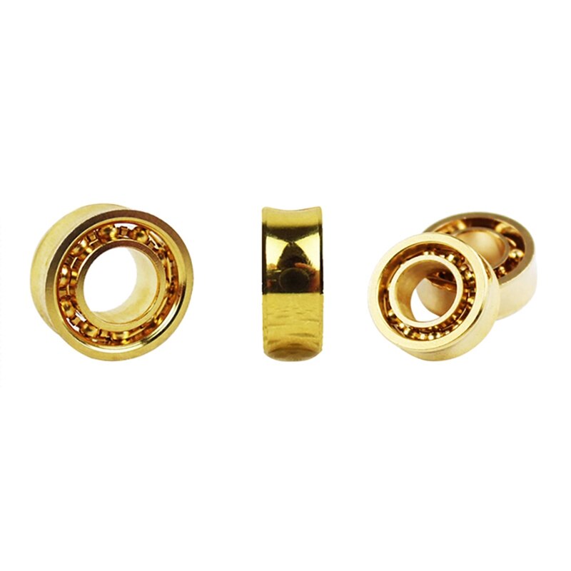5Pcs Gold 10 Ball Kk Yoyo Bearing Extra Long Sleep Idling YOYO Bearing Yo-Yo Bearings