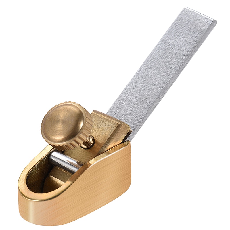 1 pieza de herramienta de corte plano de violín, herramienta de carpintería, cortador plano de latón, Luthier tamaño 1, accesorios de piezas de violín: Default Title