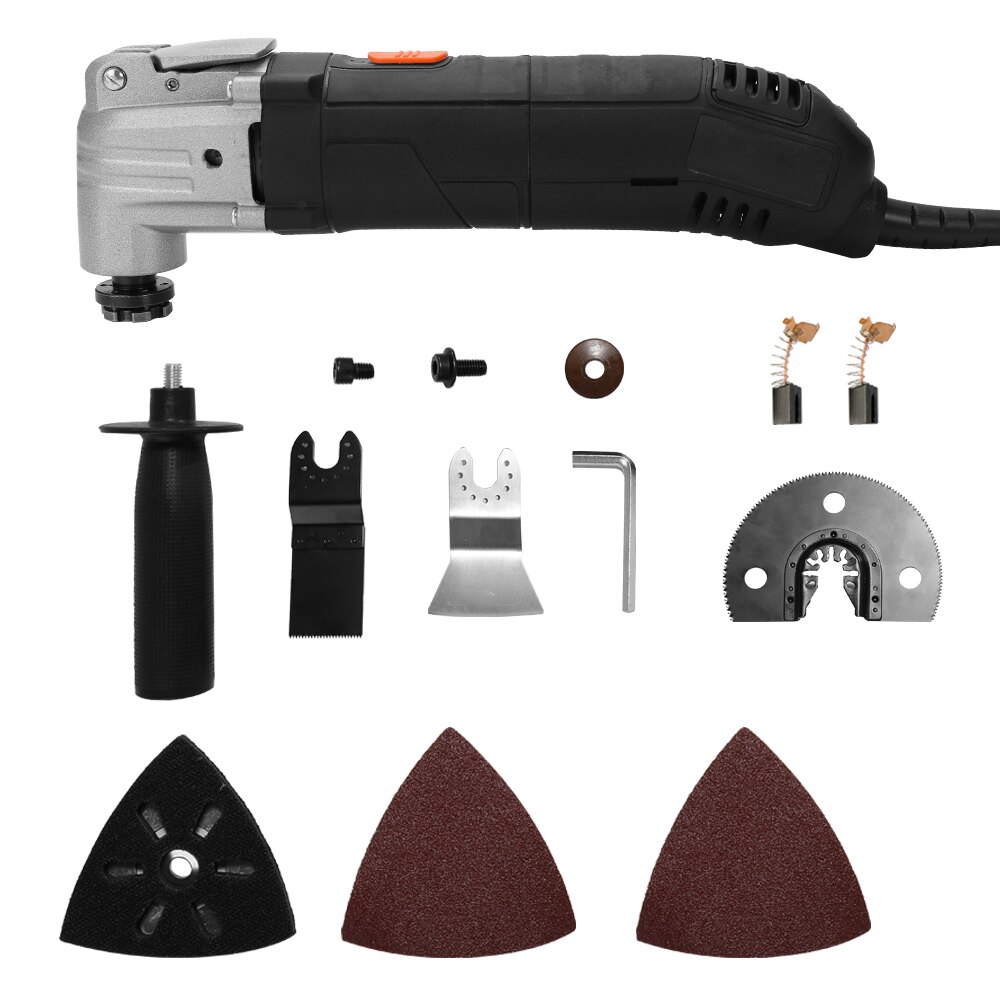 Tondeuse électrique multifonction bricolage à Six engrenages, Machine électrique multifonctionnelle de 400 W, outil électrique universel pour le travail du bois, Machines de découpe à rainurer