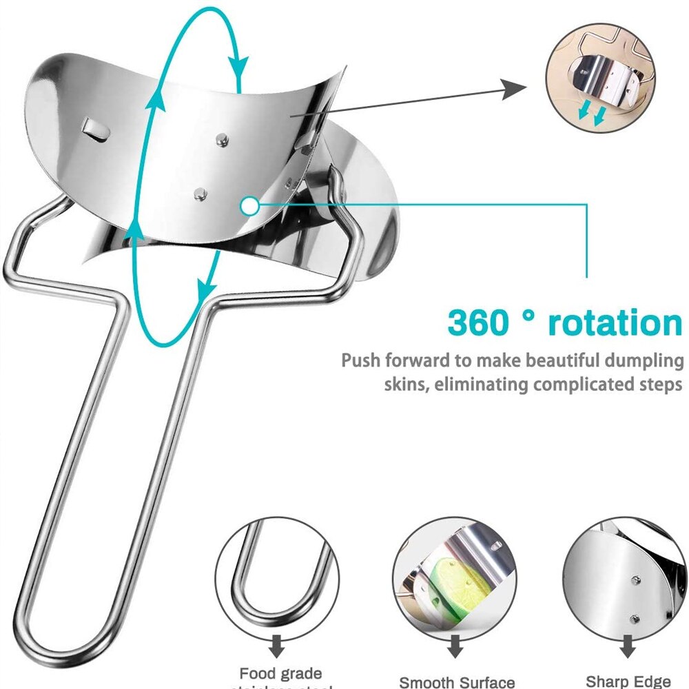 4 in 1 DIY Dumpling Mold Dumplings Maker Tool Wrapper Cutter Jiaozi Pierogi Pastry Molds Kitchen Baking Accessories