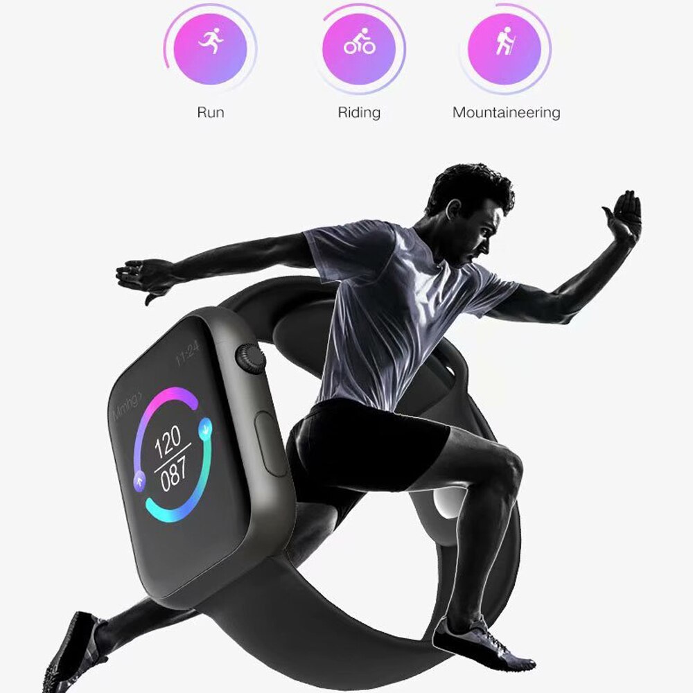 696 sx16 slimme horloges voor mannen, voor apple watch, hartslagmeter, bloeddrukmeter, zuurstofmeter, fitnessmeter,  ip67 waterdichte slimme armbanden