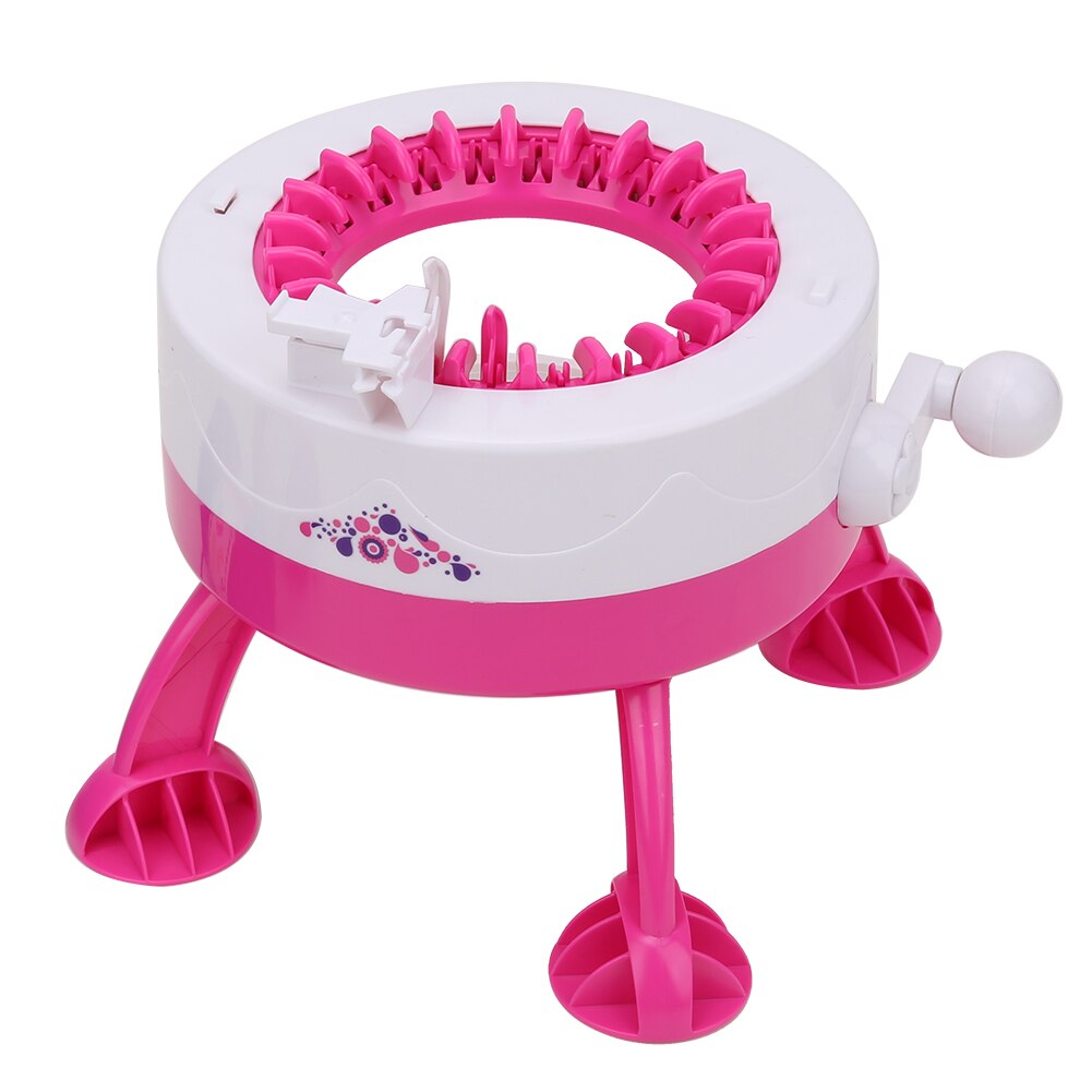 Knitting machine smart round knitting machine board rotating double knitting Christmas for adult children knitting for