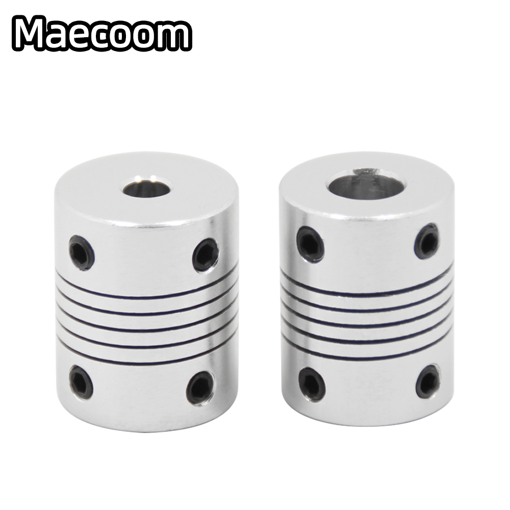 3D Drucker Teile Flexible Kupplung Koppler/Wellen Kupplungen 5*5*25/5*8*25 Flexible Welle aluminium Für T8 Blei Schraube Nema17 motor