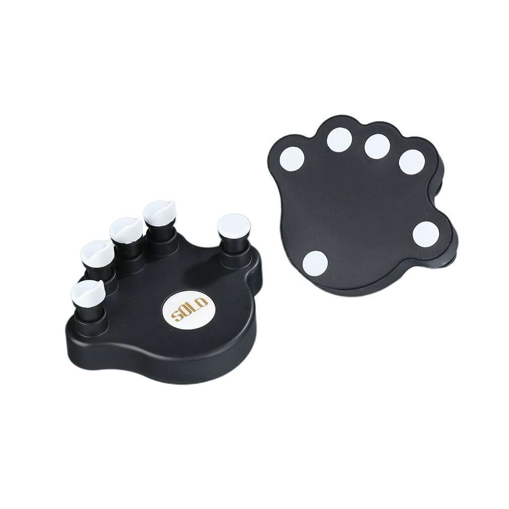 La mano del Piano Corrector Dedo de entrenamiento de fuerza dedos de Piano de entrenamiento de fuerza herramientas Teclado de Piano para principiantes 1 par/pack: black