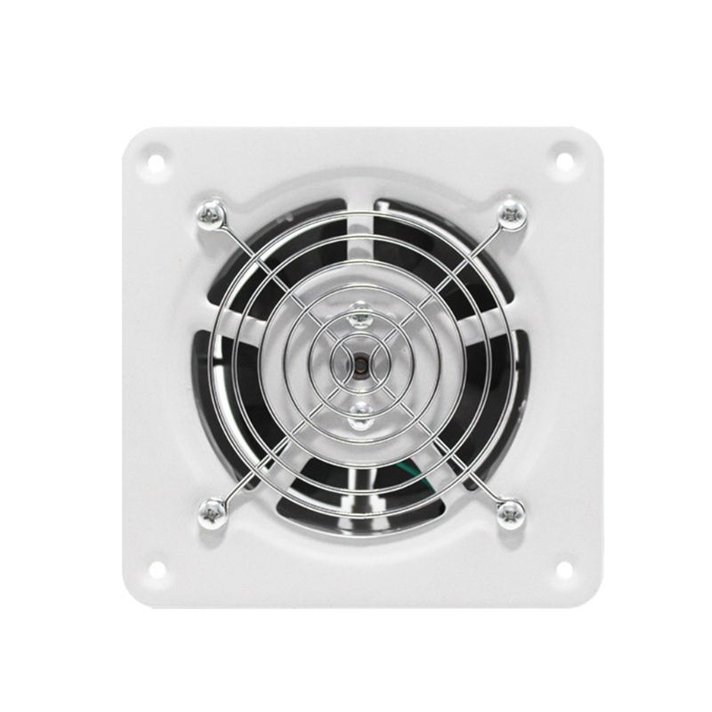 4 Inch Extractor Exhaust Fan Quiet Air Ventilation Fans 25W Wall Window Ventilator for Toilet Bathroom Kitchen Room