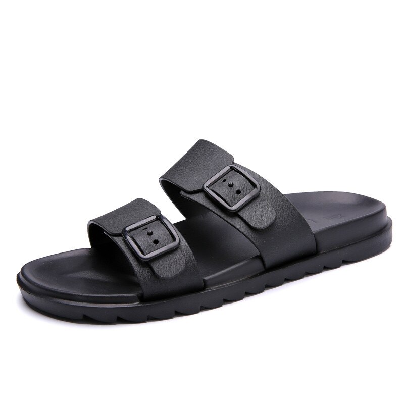 Sandali Uomo Spiaggia E Giardino – Antiscivolo, Leggeri, Con Cinturino Regolabile – Colori: Verde, Blu, Nero – Taglie 39-45