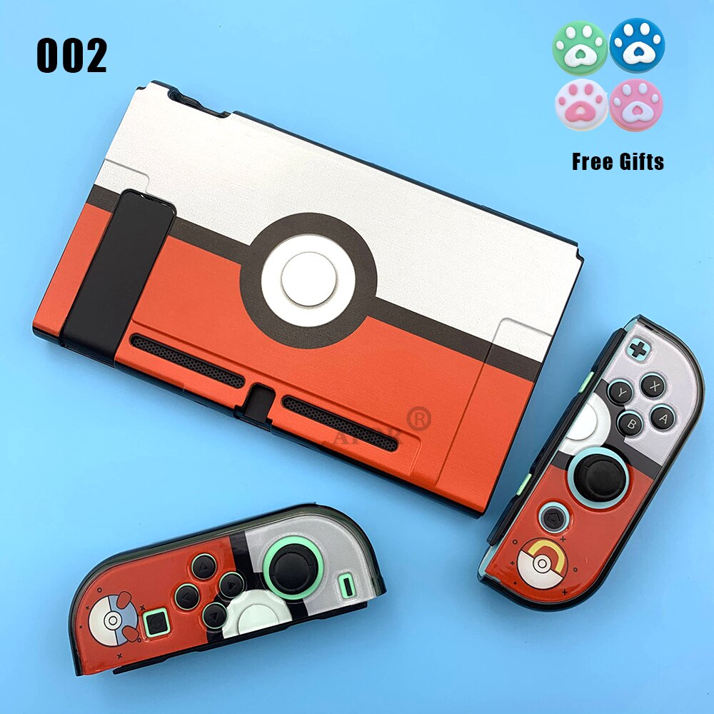 For Nintend Switch Console PC Case Protective Housing Shell Dockable Cover for Nintendo Switch Game Accessories: 002