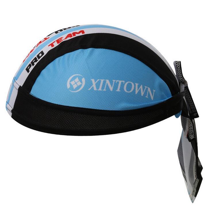 CKAHSBI Outdoor kolarstwo sportowe czapka Quick Dry pałąk rower jazda bandany szalik lato kobiety mężczyźni czapka do biegania nakrycia głowy: Leader black