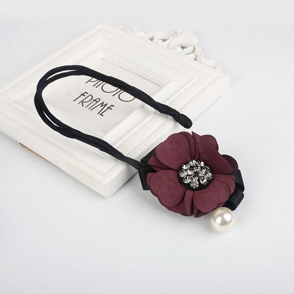 Colgante de perlas y flores para hacer moños, Donut mágico, herramientas de peinado fáciles, productos de peinado, accesorios para el cabello para niñas y mujeres