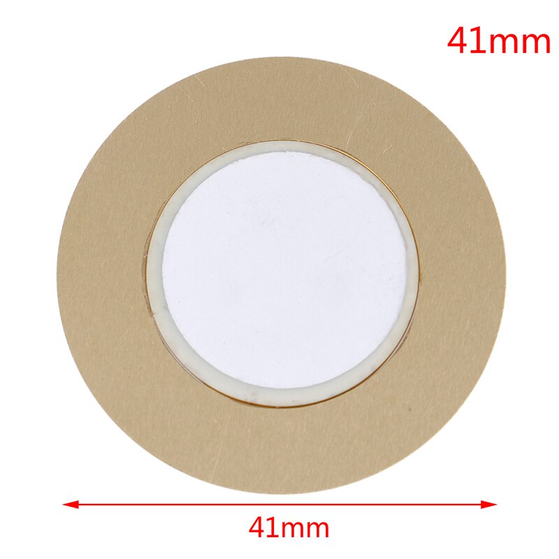 10Pcs 12/15/18/20/27/35/41/50Mm Piezo Elements sirene Sensor Pad Ronde Trigger Drum Disc Koper: 41mm
