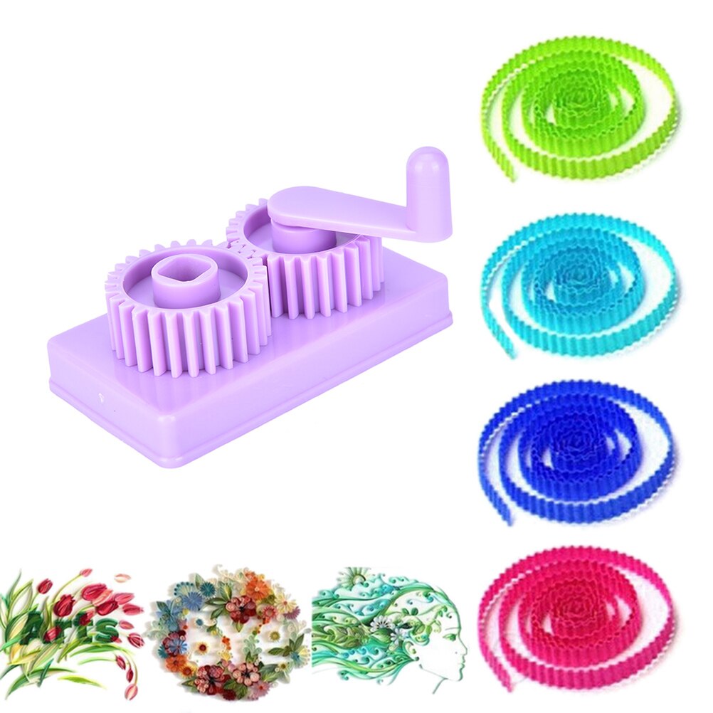 papier en plastique Quilling sertisseuse Machine à sertir papier artisanat piqueté bricolage Art outil Papercraft Scrapbooking estampage