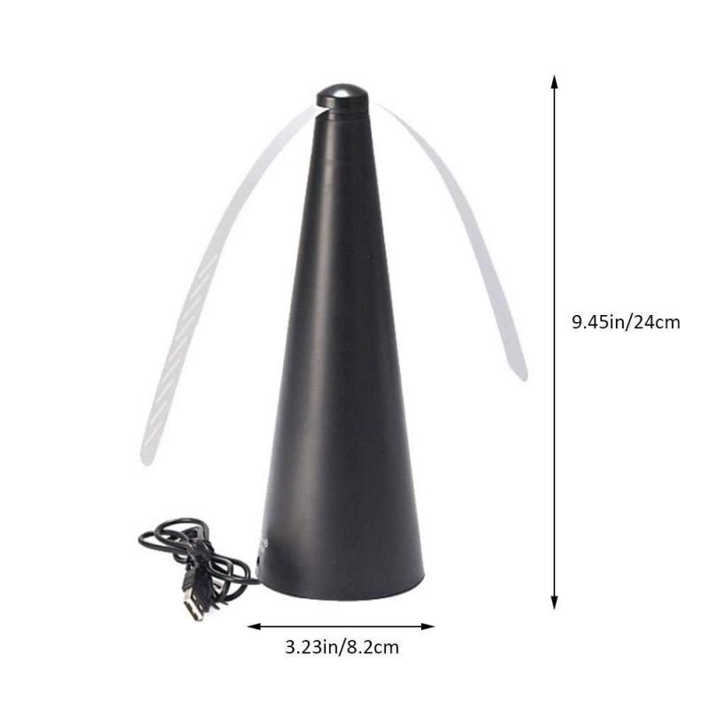 Criativo voar repelente ventilador manter moscas bugs afastado comida cozinha mesa protetor de comida ao ar livre mosquito mosca insetos repelente de pragas