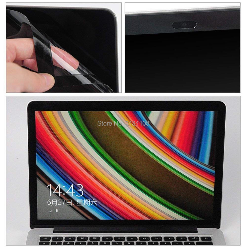 Protector de pantalla LCD sin burbujas con marco negro para Apple Macbook Pro Retina 13,3 &quot;A1502 A1425