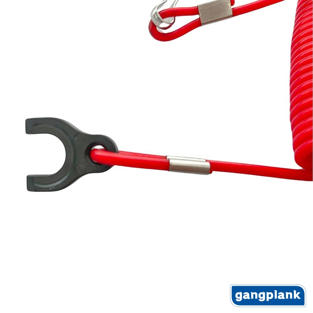 Outboard Side Mounted Control Box Emergency Stop Safety Rope 353068210M for Tohatsu Red Flameout Rope