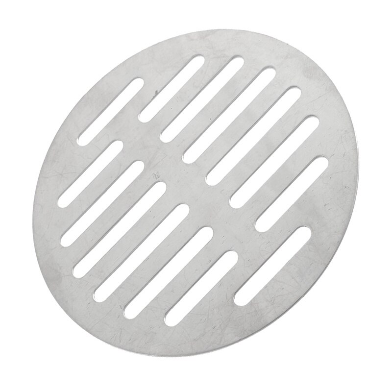 Home Bathroom Supplies Silver Tone Stainless Steel Floor Drain Cover