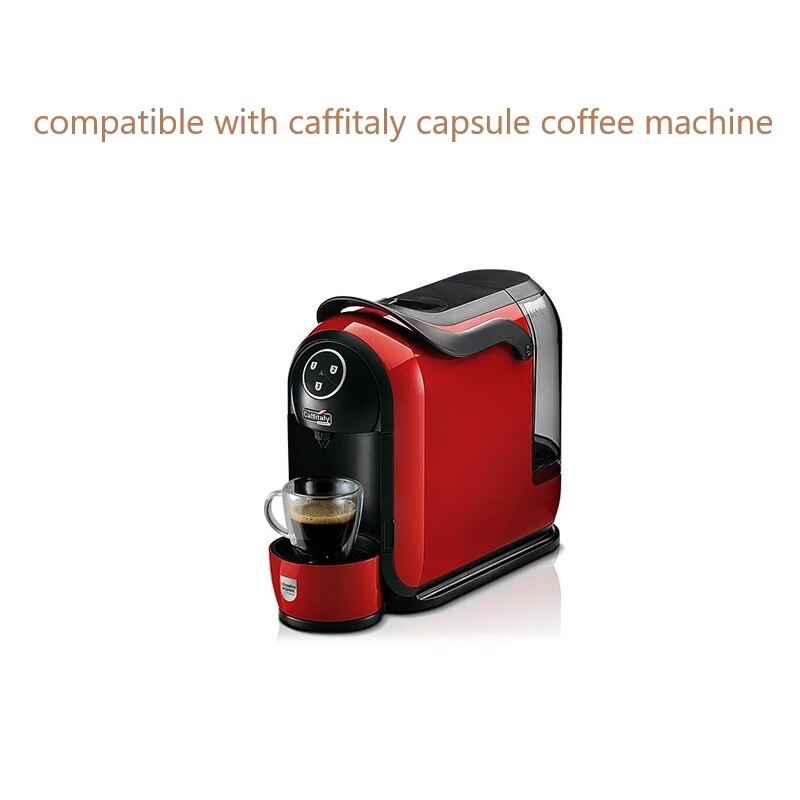 3Pcs Koffie Capsule Rvs Koffiefilter Cup Voor Caffitaly Koffie Capsule Shell Gevuld Met Herbruikbare Shell