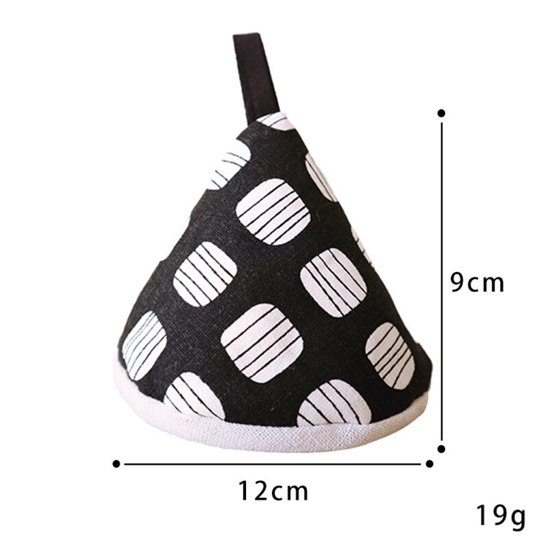 Kitchen Gloves While Cooking Protect Hands Non-Slip Heat Resistant Kitchen Accessories For Pot Holder XHC88: black square