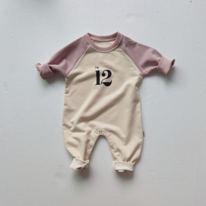 5179 Kleinkind Karosserie Zwilling Kleidung Baby Junge Langarm Karosserie 0-24M Baby Mädchen Einzelteile Gesamt Patchwork Hülse freundlicher Kleidung