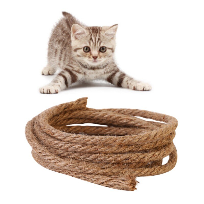 Cat Scratching Post Rope Replacements Sisal Rope Cat DIY Supplies All Natural Durable For Gatos W1