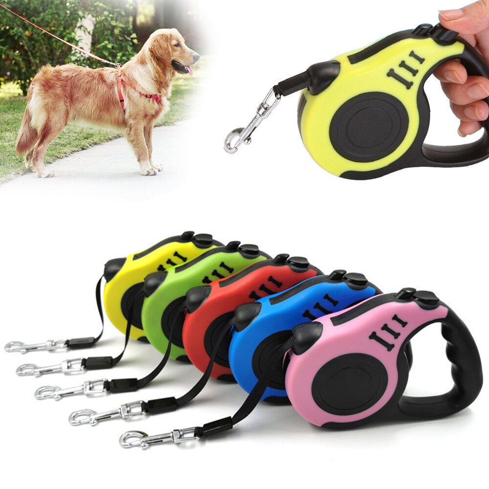 3.0M/5M Hondenriem Automatische Intrekbare Lange Voor Grote Hond Uitbreiding Puppy Small Medium Honden Duurzaam trekkabel Lead Riem