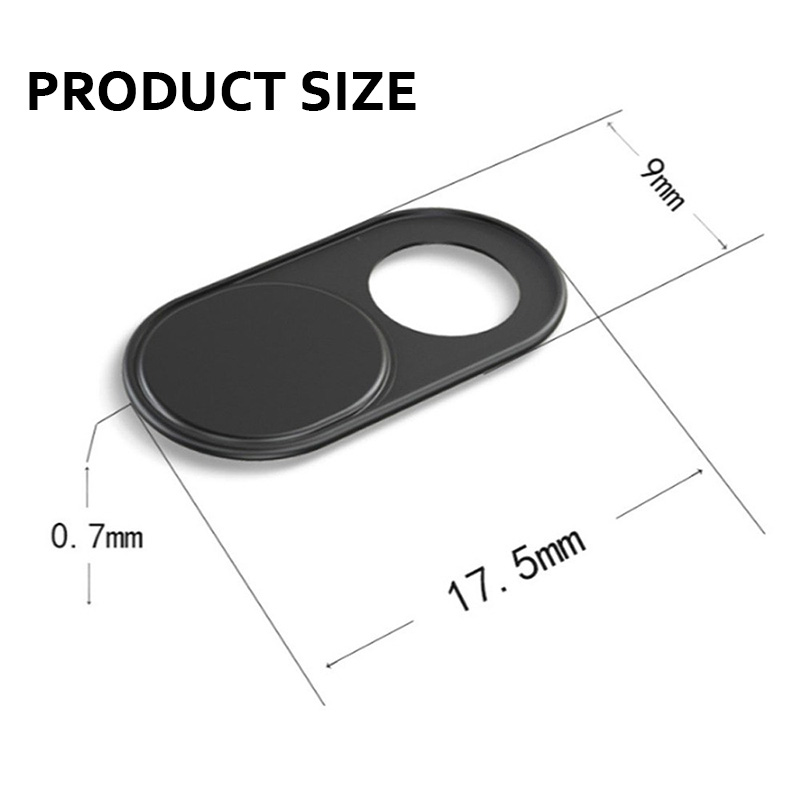 Universal Mobile Phone Privacy Sticker WebCam Cover Shutter Magnet Slider Metal For iPhone 12 Web Laptop Tablet Camera Cover