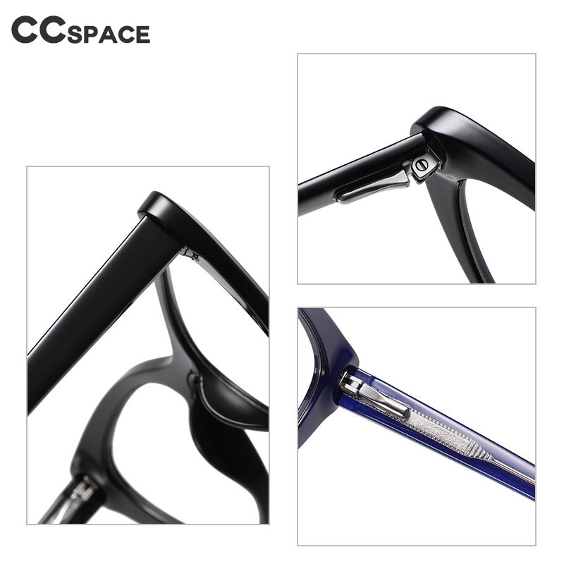 49082 Anti-blue Light Plastic Titanium Glasses Frames Cat Eye Ultralight Men Women Optical Computer Glasses