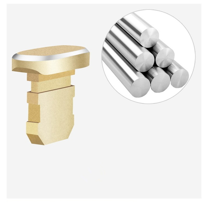 Universal dustproof cover, metal anti-dust charger dock plug stopper cap cover for iphone 11 x xr max 8 7 6s plus anti-dust plug