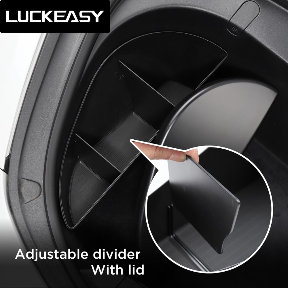 For Tesla Model 3 car Front trunk split storage box model3 Essential storage box for daily organization travel