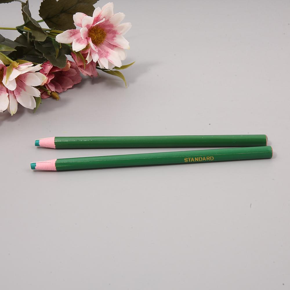 5Pcs Cut-free Sewing Tailor's Chalk Pencils Fabric Marker Sewing Chalk Garment Pencil for Tailor Sewing Accessories: Green