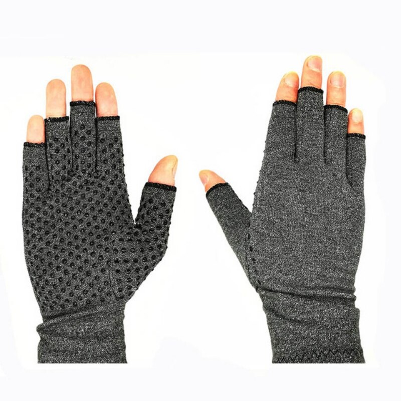 Men And Women Half Finger Sports Compression Gloves Lightweight Breathable Recovery Sports Handwear Cotton Spandex