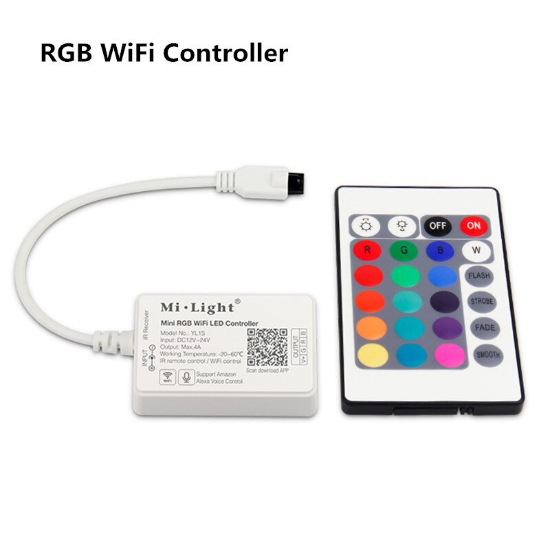 Milight 5 IN 1 WiFi LED Controller WL5 MiBoxer RGB RGBW Mini WiFi LED Streifen Controller YL1S YL2S Smart WiFi controller Für Streifen: YL1S