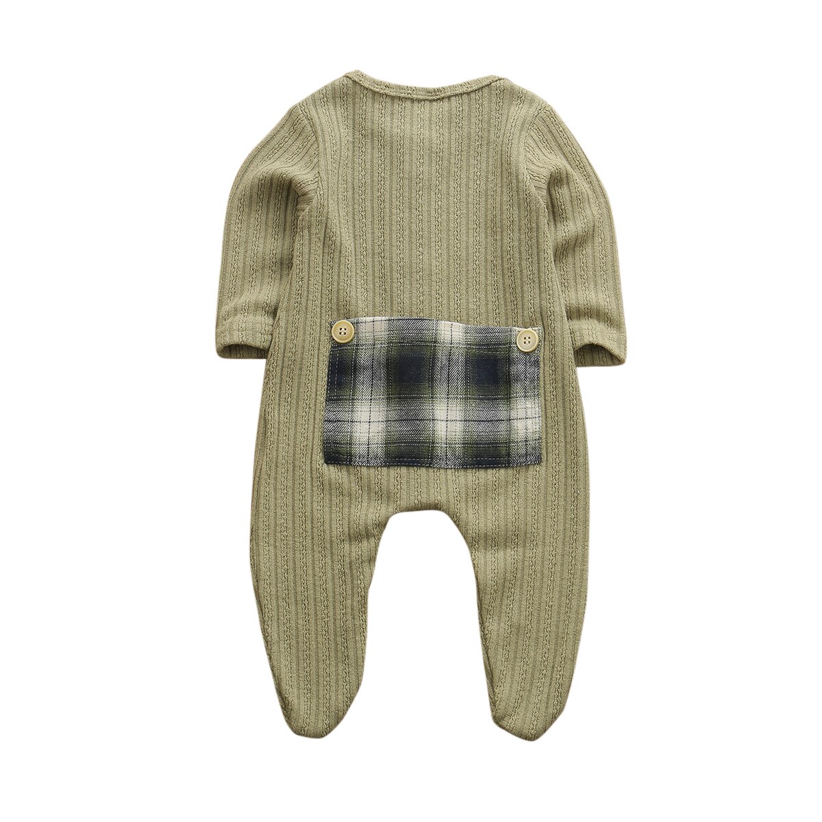 Baby Kleding 0-9M Baby Jongens Meisjes Kid Gebreide Footies Pasgeboren Katoenen Kleding Peuter Lange Mouw Jumpsuit Baby herfst Winter: B / 3M