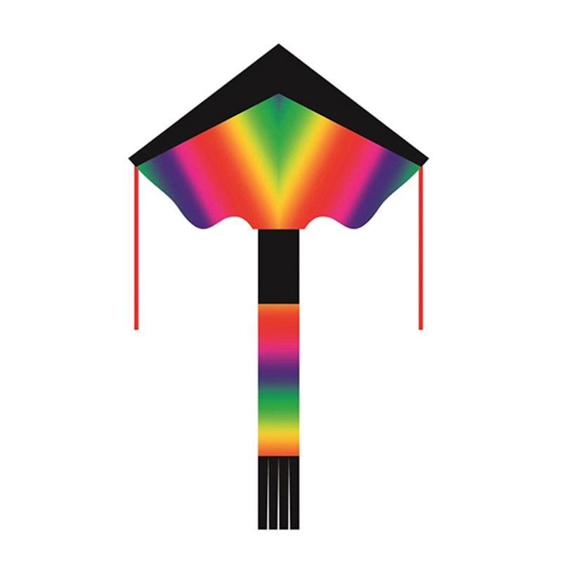 Super Large Delta Kite Single Line Handle Kite Flying Long Tail Easy to Fly For Kids Adults Beginners Outdoor Activities