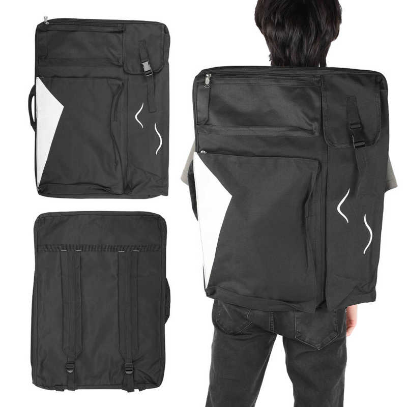 Sac de dessin d'art sac fourre-tout multifonction sac de planche à dessin sac à dos de planche à croquis pratique à transporter beau et généreux pour