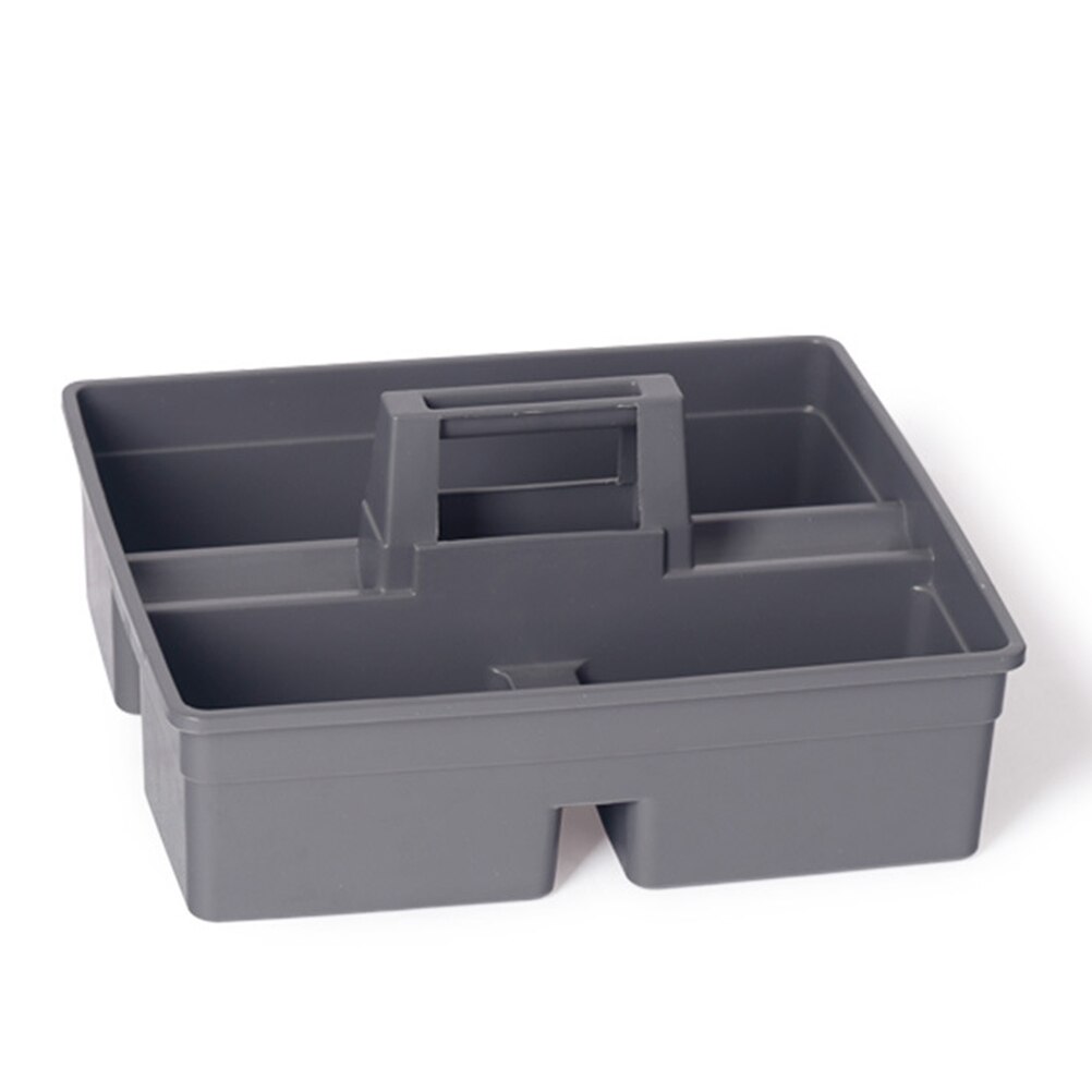 1pc 3 avdelare verktygscaddy executive serie plast för allmänt bruk rengöringscaddy för bärbar caddy praktisk caddy med handtag