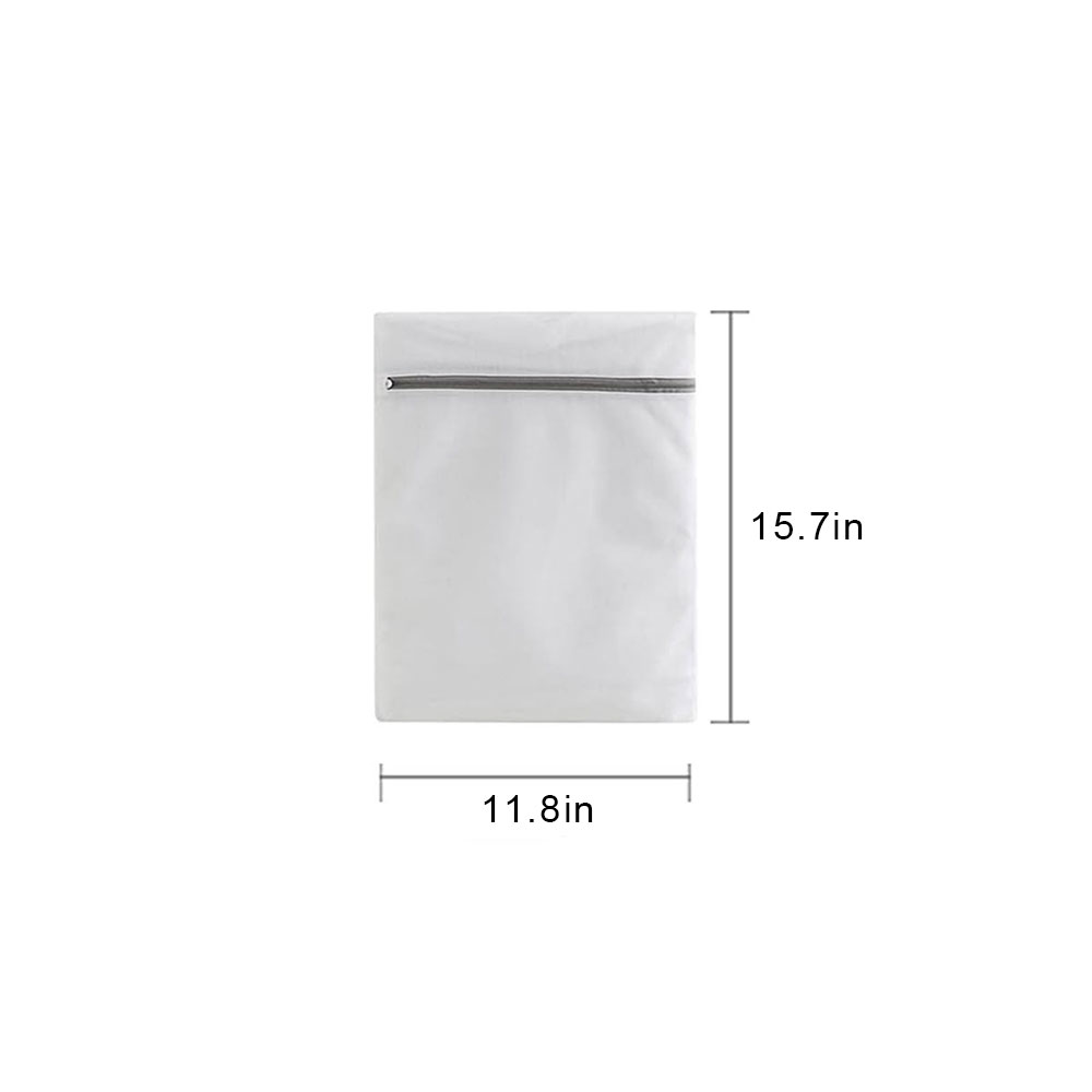 Herbruikbare mesh waszak voor bh's/schoenen/delicaat reisopslag en huisorganisatie Milieuvriendelijke waszakken Kledingorganizer: Light Grey