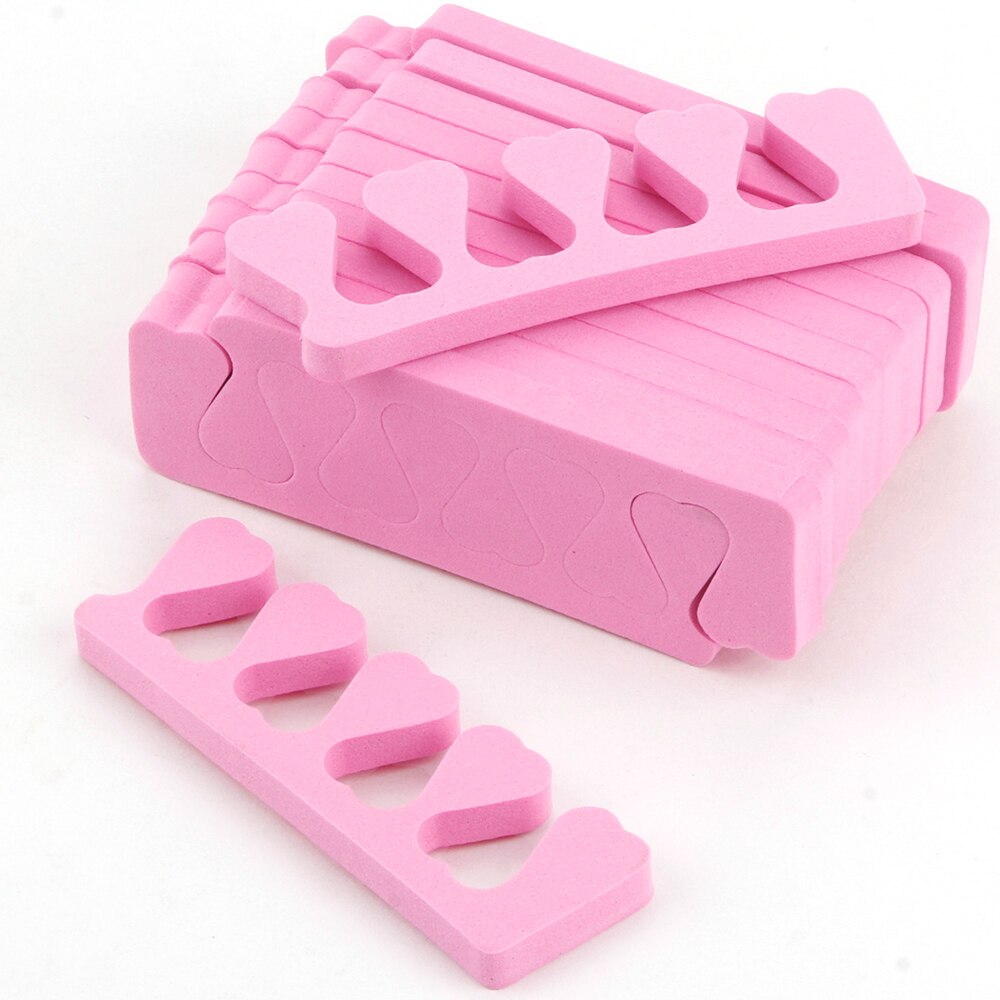 10/20/50Stck Zehenspreizer Fuß Finger Separatoren Abstandshalter Pedikübetreffend Zehen Spreader Teiler Weichen Schwamm Manikübetreffend NäGel kunst Werkzeuge
