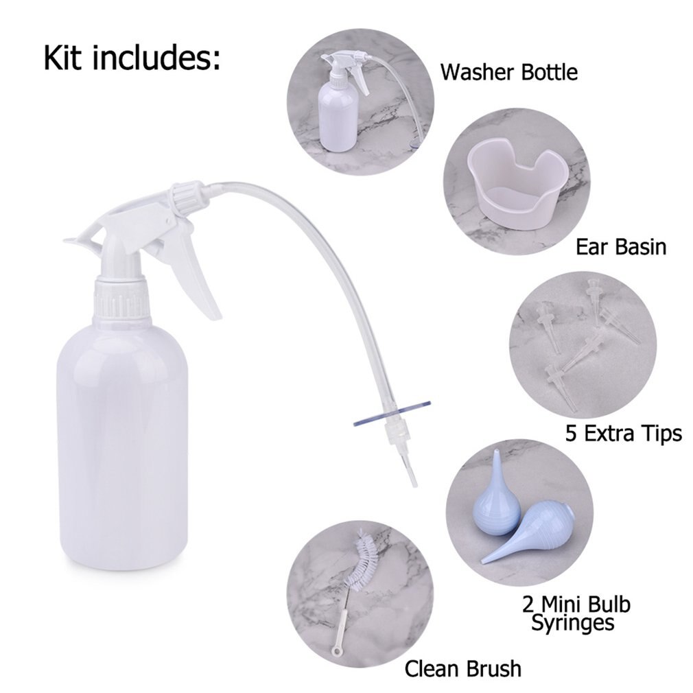 Ear Washer Ear Wash Ball Earwax Cleaning Tool Personal Health Care Infection Prevention Effective Earwax Removal Tool