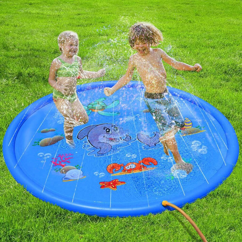 Peuter Jongens Meisjes Outdoor Water Speelgoed voor Kids Sprinkler Spelen Pad Mat