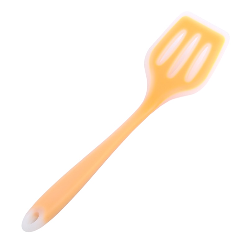 Silicone Anti-aanbak Sleuven Draaiers Pot Schop Flexibele Siliconen Koekenpan Turner Spatel Koken Spatel Gebakken Schop Komen