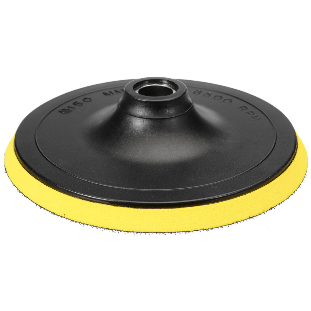 Diameter 3/4/5/6/7 inch Car M14 Backing Plate Pad Hook Loop Polishing Buffing Pad Rubber Based Backer Backing Holder