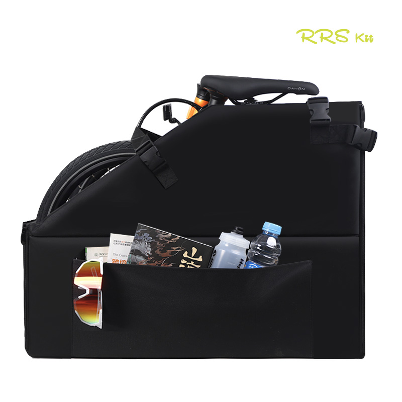 RRSKIT Foldable Bike Loading Bag For Brompton 14-16 Inch For Dahon ruhm 18-22 Inch Bicycle Dustproof Waterproof Storage Bag