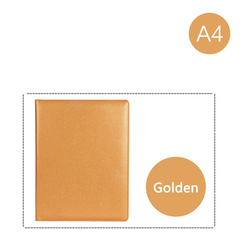 Paper Storage Folder Manager Folder File Folder Office Pin Talk Folder Business Multi-function Folder Storage Package: Golden
