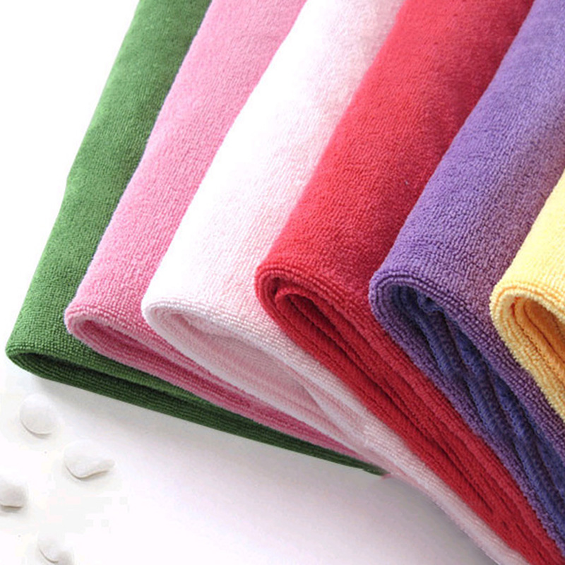 Multifarvet hurtigtørrende håndklæder rejser camping sport skønhedssalon gym mikrofiber håndklæde hjemme tekstil