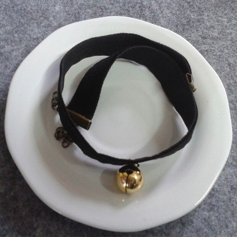 Vrouwen Sexy Gold Bel Hanger Chokers Ketting Kraag Sieraden Choker Ketting Harajuku Gothic Vintage Christmas