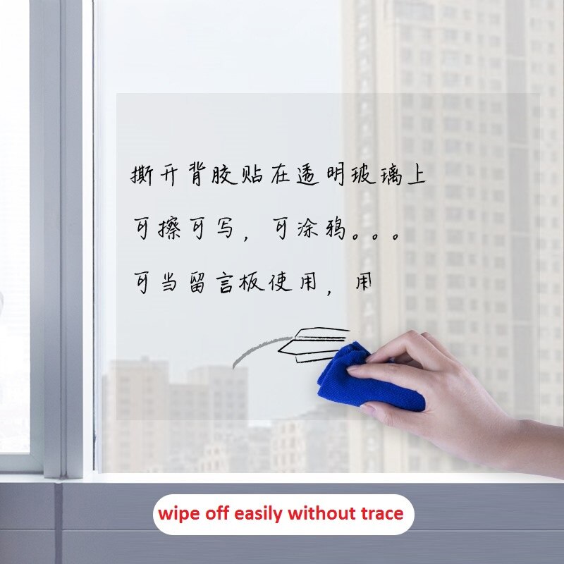 myśleć tablica naklejka ścienna samoprzylepna wyczyść naklejka łatwe wymazywanie wymienna tablica ogłoszeń dla Dom gabinet lodówka organizator burza mózgów