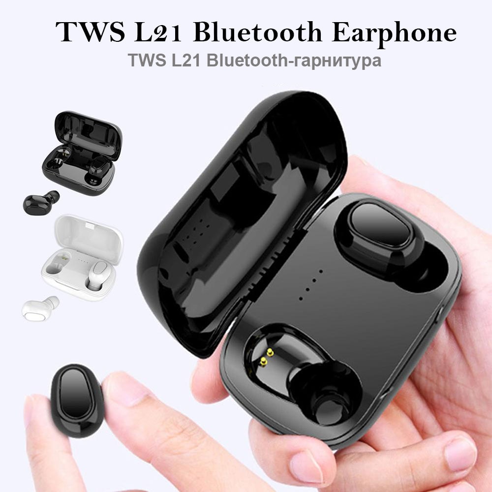TWS Bluetooth 5.0, Bluetooth oortelefoon, HIFI Klinkt Draadloze Hoofdtelefoon, Handsfree headset, Stereo gaming Hoofdtelefoon, voor iphone