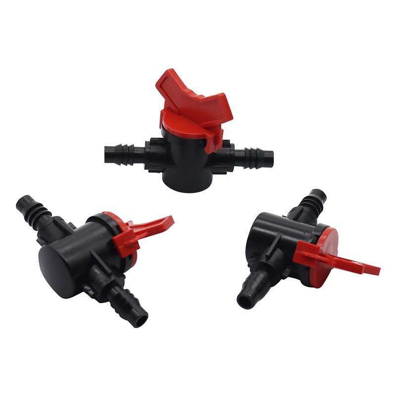 1 Pc 3/8 Inch Tuin Klep voor 8mm/11mm Slang Agricultura Tuin Irrigatie Waterslang connectoren Klep prikkeldraad
